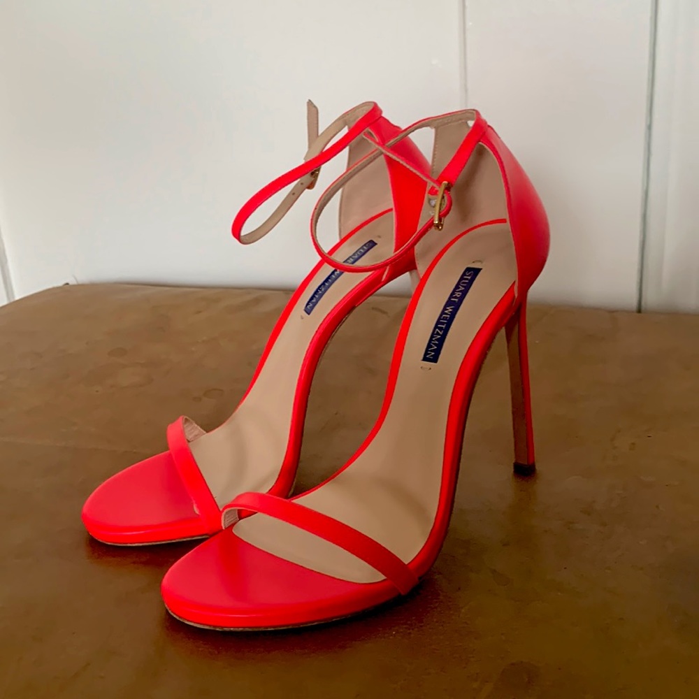 Fluorescent Pink Matt Heel